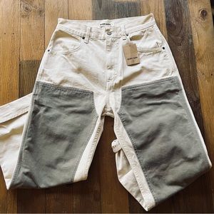 Rudy Jude Sage Color Block Utility Jeans 3